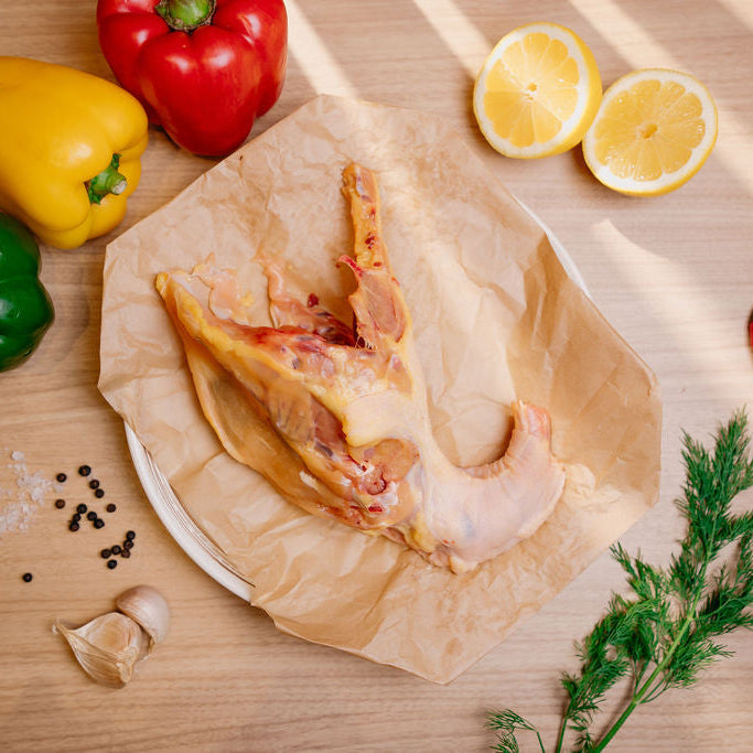 GG French Poulet chicken bones for soup stock and bone broth